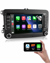 🚗 Essgoo Wireless CarPlay Autoradio 32G 7 Zoll Android 14 Radio Für VW Caddy Golf 5 6 Polo Passat Tiguan Touran Skoda Seat RCD330