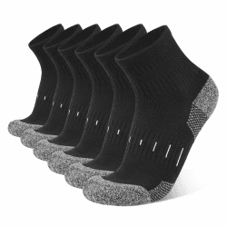 YOJOOM Herren Quarter Sportsocken 43-46 39-42 6 Paare 🧦🏃‍♂️