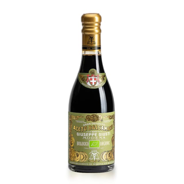 Angebot: Giusti - Biologischer IGP-Balsamico-Essig aus Modena 3 Goldmedaillen - 250ml Champagnotta 🍇🌿
