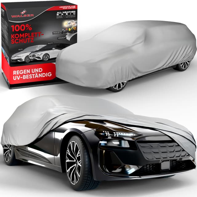 Walser Abdeckplane Auto All Weather - 100% wetterfeste Autoabdeckung ⛈️🚗