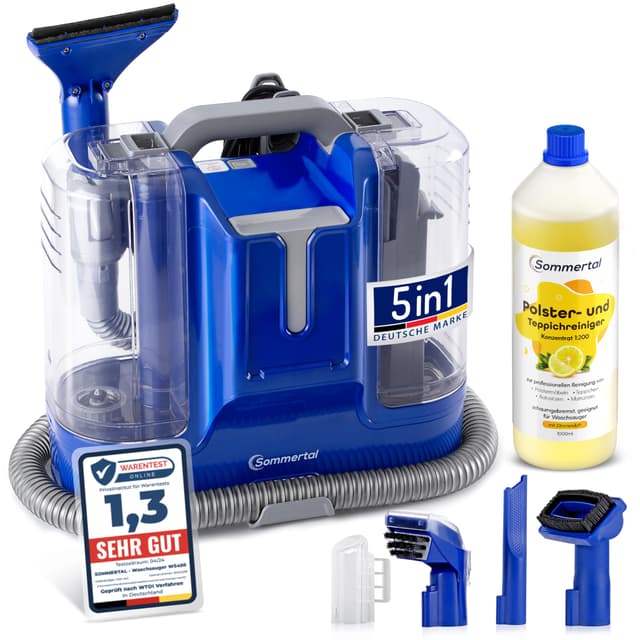 SOMMERTAL MultiCleaner WS450 5in1 inkl. 1L Polsterreiniger