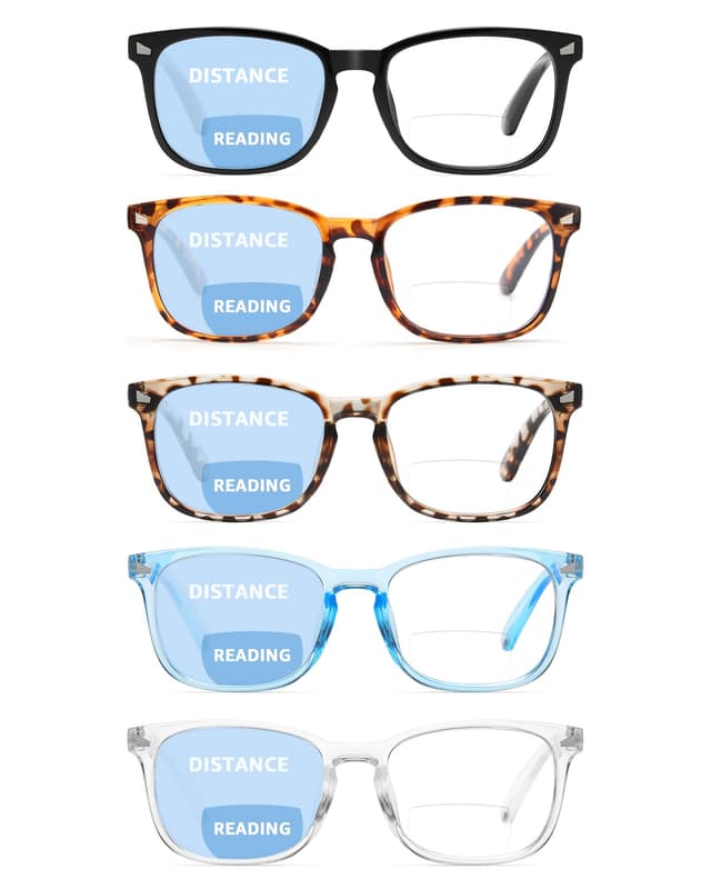 👓 CCVOO Lesebrillen Damen Herren mit Blaulichtfilter 5er Pack