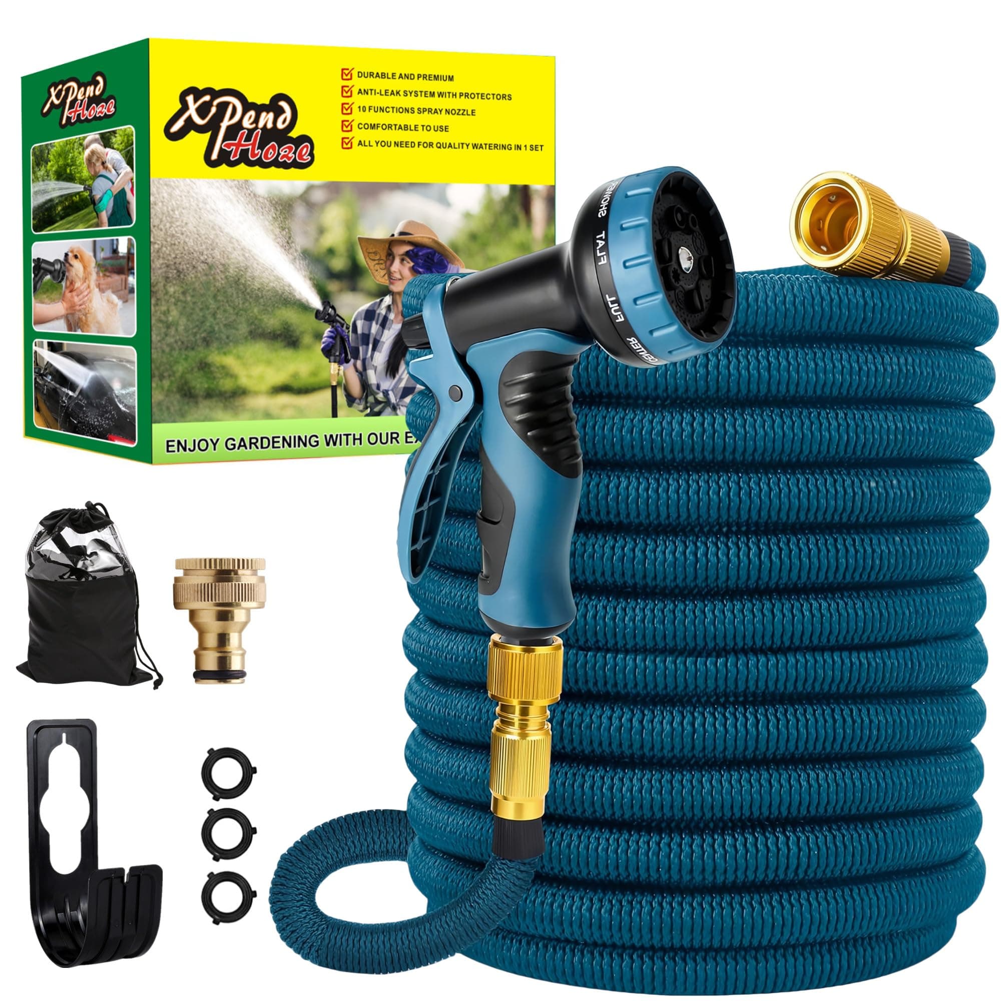 🌿 Flexibler Gartenschlauch 75FT/22.5m 🚿