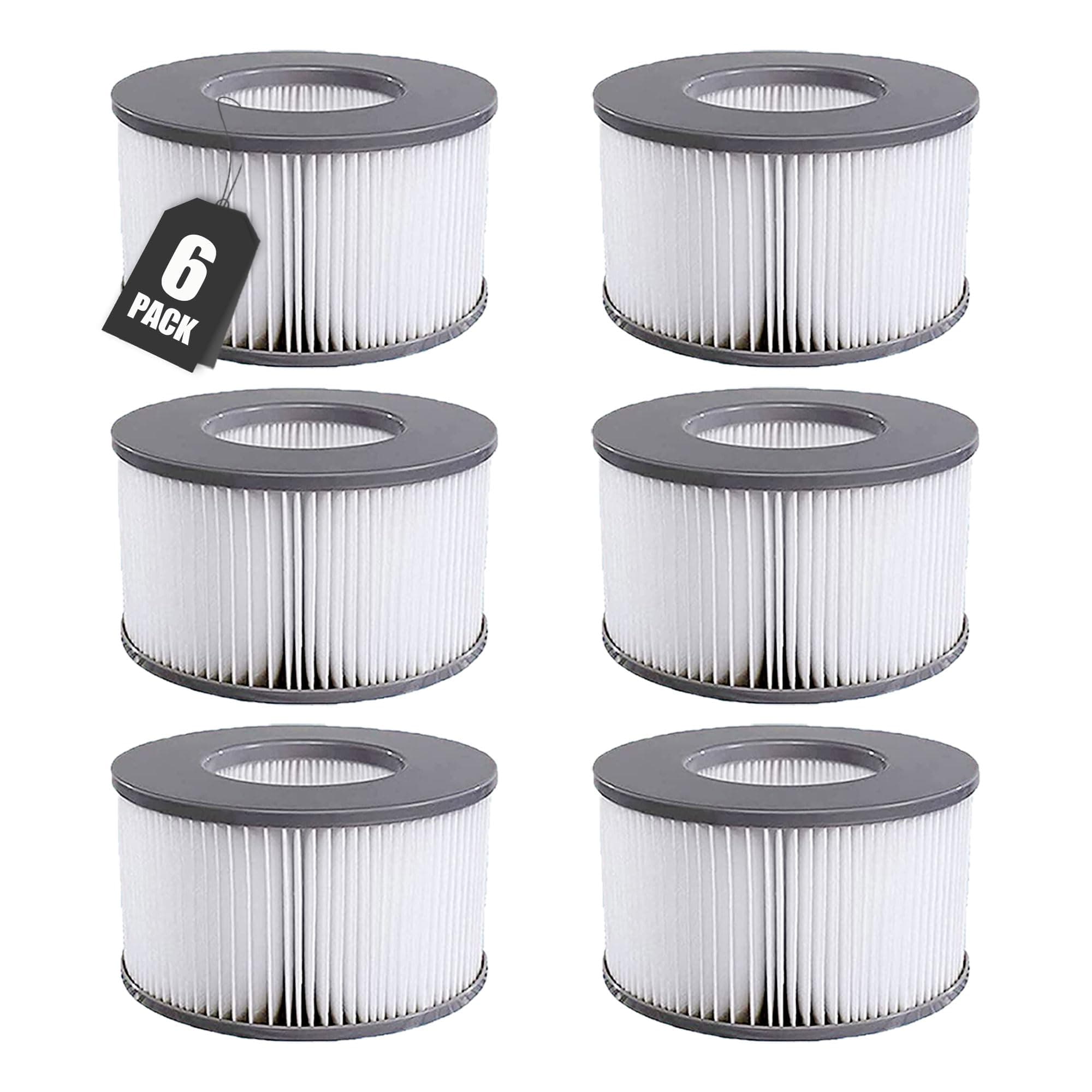 🌊🔥 KGC Ersatz Filterkartuschen für MSpa Filter, 6 Stück Ersatzfilter 🌟
