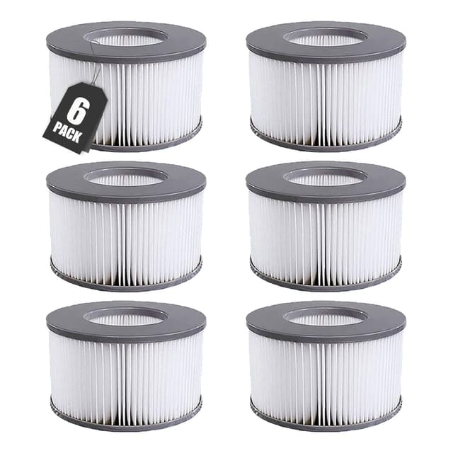 🌊🔥 KGC Ersatz Filterkartuschen für MSpa Filter, 6 Stück Ersatzfilter 🌟