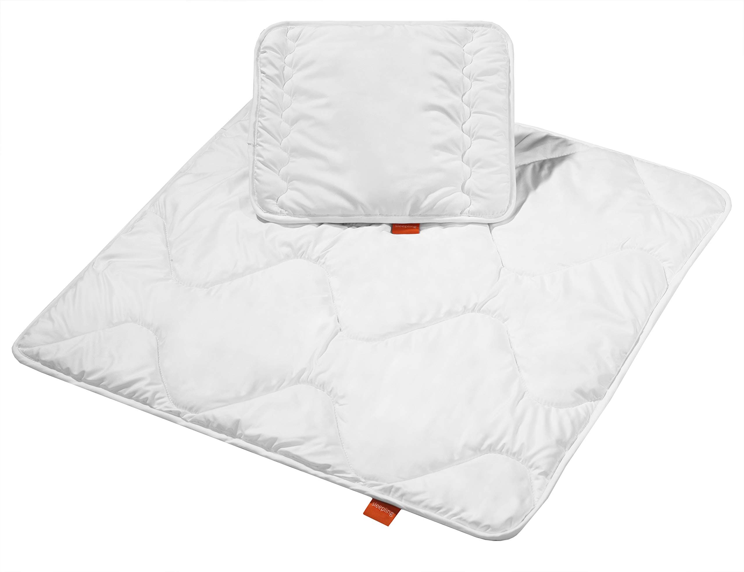 🌟 Super Deal! sleepling Baby Babybetten Set mit Ganzjahresbettdecke und Kopfkissen
