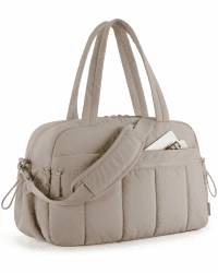 BAGSMART Puffer Reisetasche 🎒🌟 Sporttasche Damen 24L Weekender