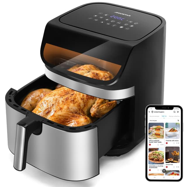 🔥 Deal! Aigostar Heißluftfritteuse XXL 8,8L - 55% sparen!