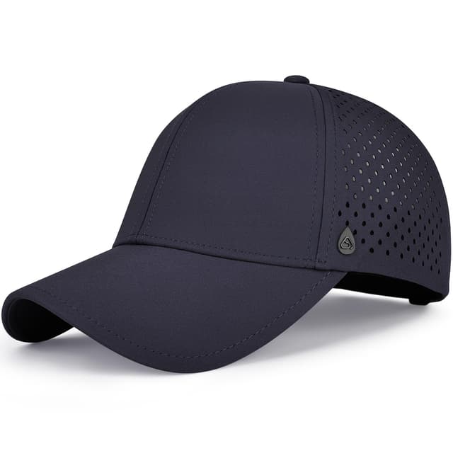 AOPREL Baseball Cap Herren Damen | Wasserdicht Basecap 🧢 | Atmungsaktivem UV-Schutz ⛱️ | Einheitsgröße MarineBlau