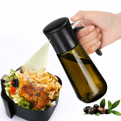 Euqvunn Olivenöl Ölsprüher | Glas-Ölsprühflasche für gesundes Kochen 🍳