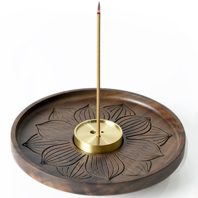 SeedWave Holzlotus Räucherstäbchenhalter 🌸🕯️