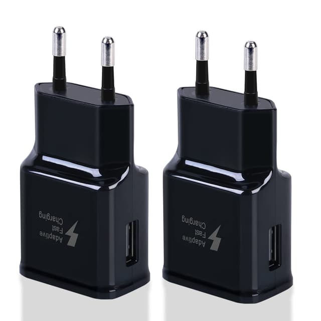 🔋🔌 2er Pack USB Ladegerät Stecker - Schnellladegerät für Samsung Galaxy und andere Smartphones