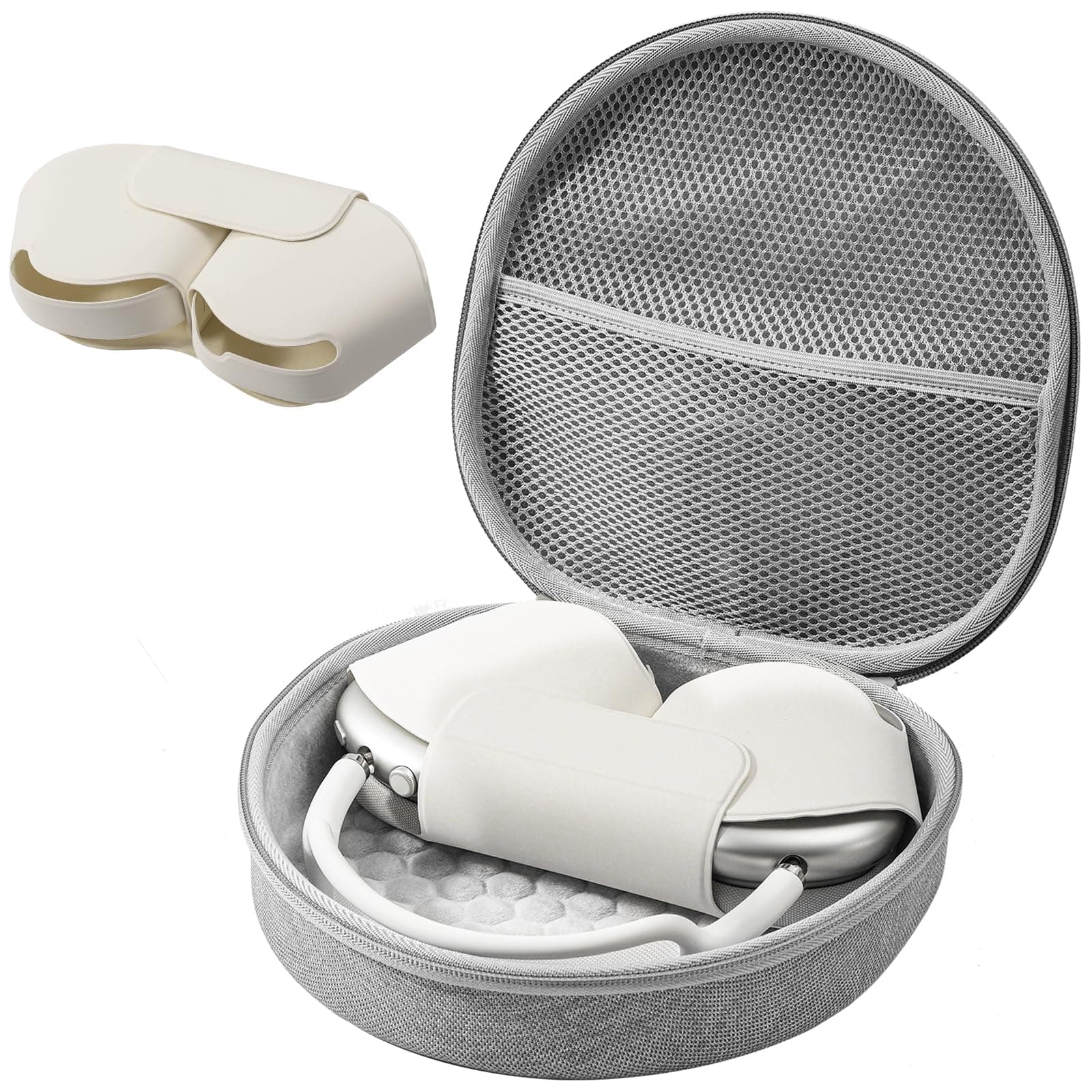 ProCase Kopfhörer Tasche Headphone Case für AirPods Max 2020 mit 2 Silikonabdeckungen 😎