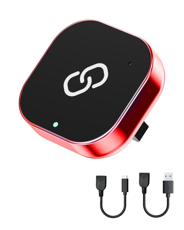 Spedal CarPlay Wireless Adapter Android Auto - Stabiler Wireless Adapter mit USB C/A Kabel