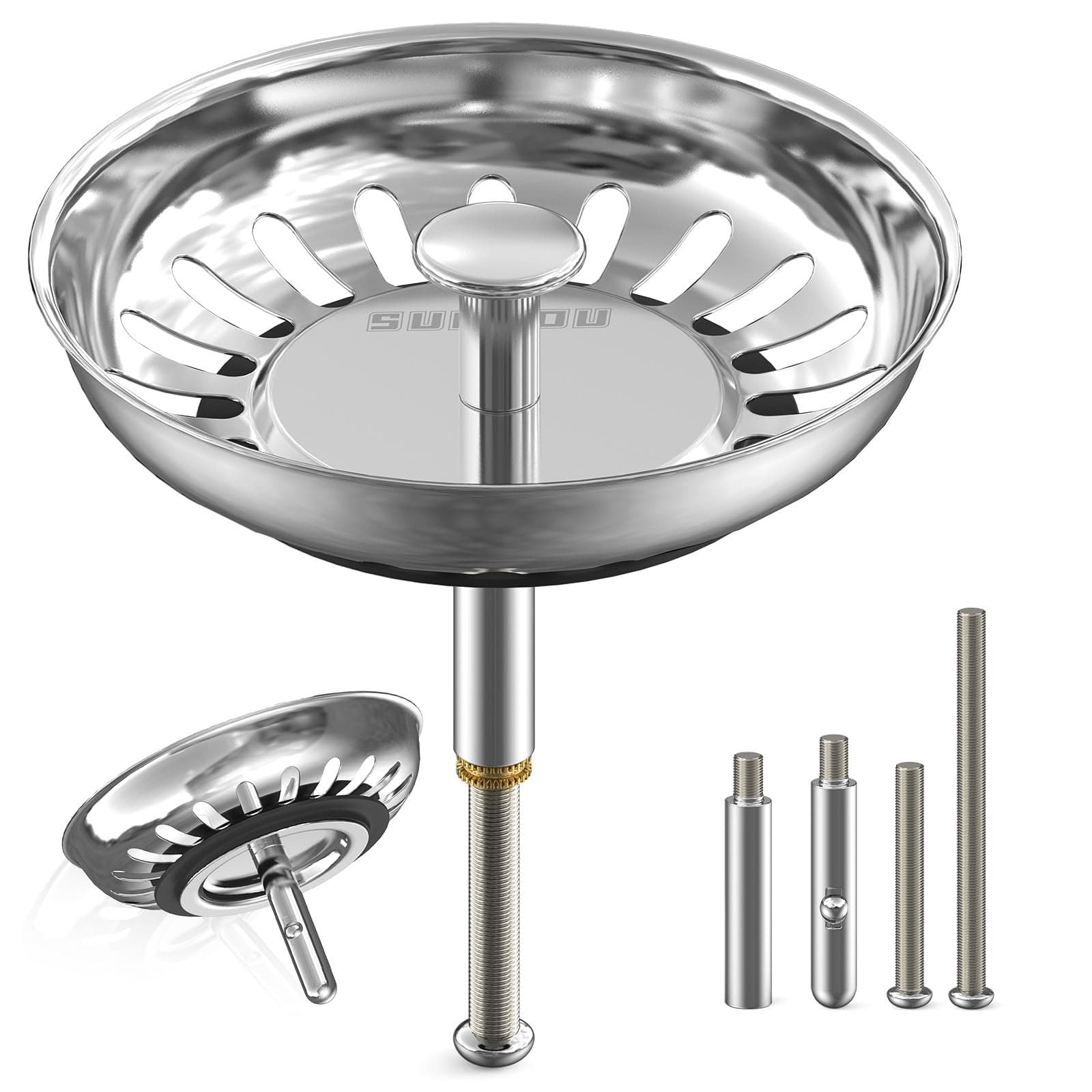 SURFOU Abflusssieb 79mm Edelstahl 🌊🍴
