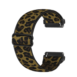 🌟 Ecogbd Elastic Ersatzarmband für Fitbit Versa - Leopard Design 🐆