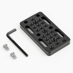 📷🔧 SMALLRIG Cheese Platte Wechselplatte Kamera Easy Plate für Railblocks, Dovetails und Short Rods - Längere Version - 1598