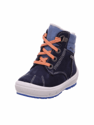 🌟 Superfit Jungen Groovy Warm Gefütterte Gore-tex Schneestiefel 20.5 EU Blau Rot 8010 🌟