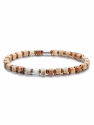 JSDDE Herren Perlenarmband Kaiser Jaspis Stretcharmband 😎🌟