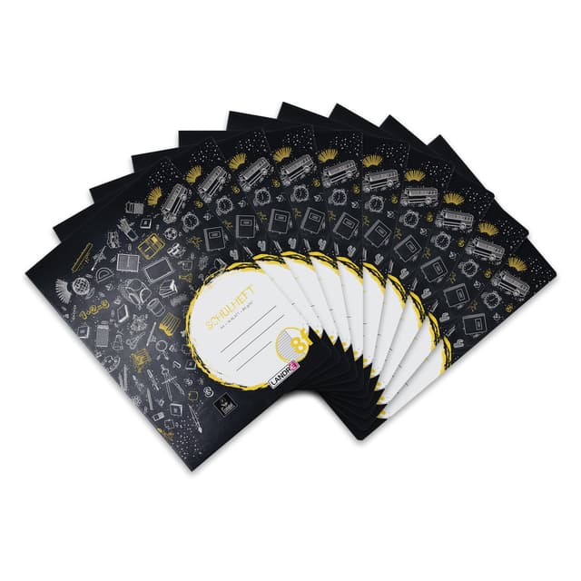 Angebot: Landré Schulheft A4, 16 Blatt, 10er Pack 📘📝