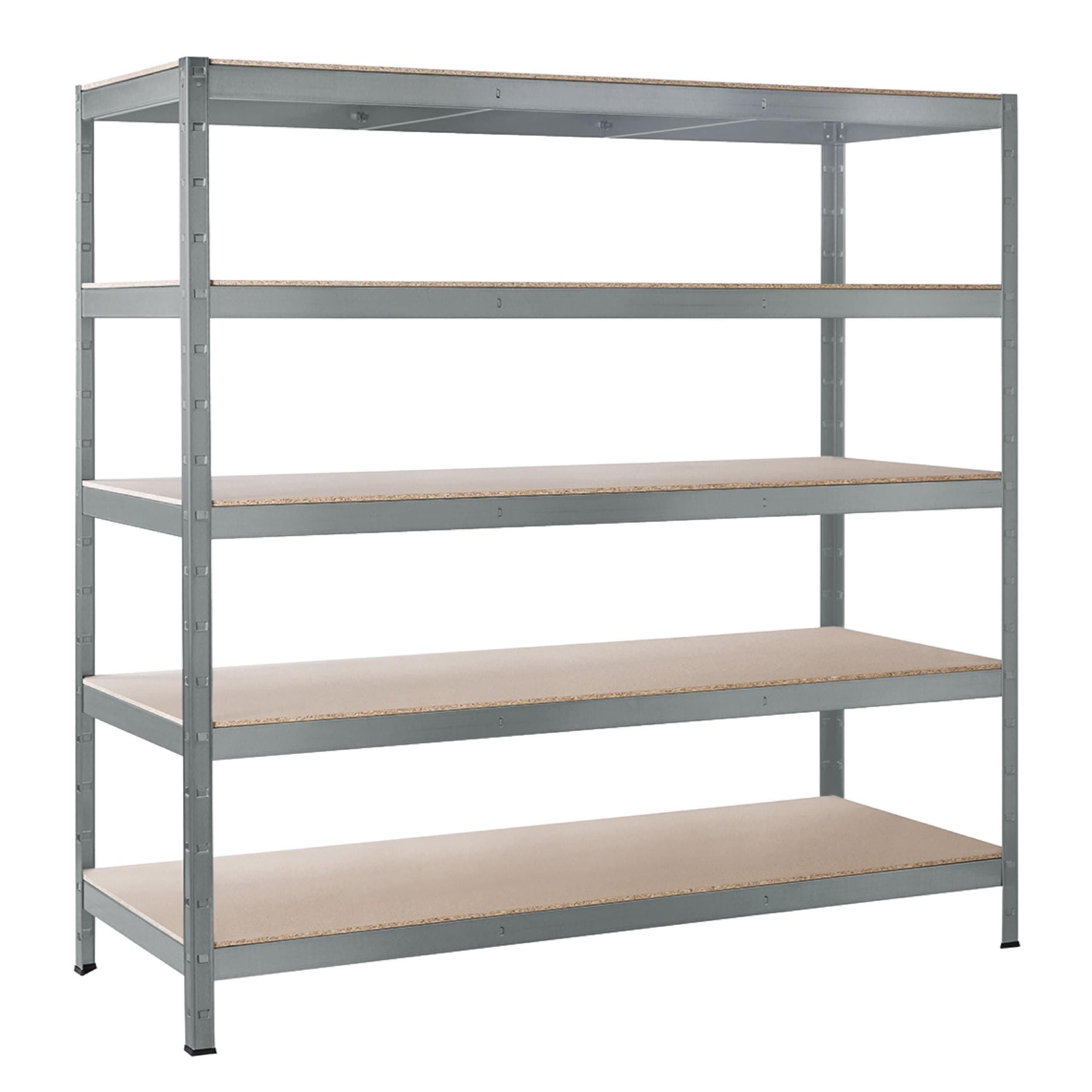 🔨🔩📦 SCHULTE Regalwelt Schwerlastregal mit 5 Ebenen, 180x160x60 cm (HxBxT) 🔨🔩📦