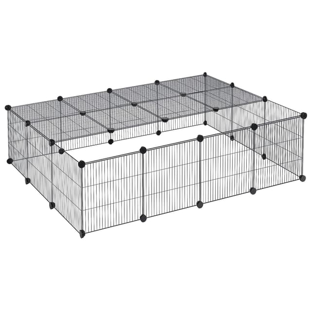 🐰🐹 EUGAD Freigehege für Kaninchen, Meerschweinchen Gehege 🐹🐰