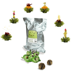 Angebot: Creano Teeblumen 36 Teekugeln Grüner Tee Großpackung 🌺🍵