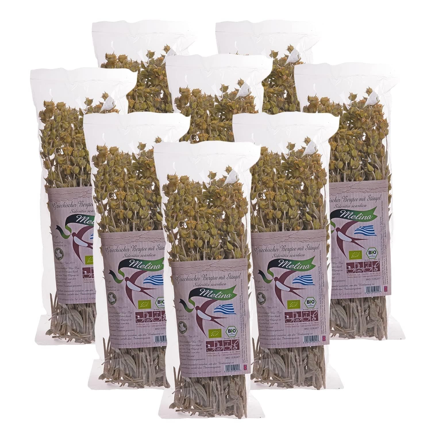 Raptis Family Griechischer Bergtee Melina BIO, 8er Pack 🌿🍵