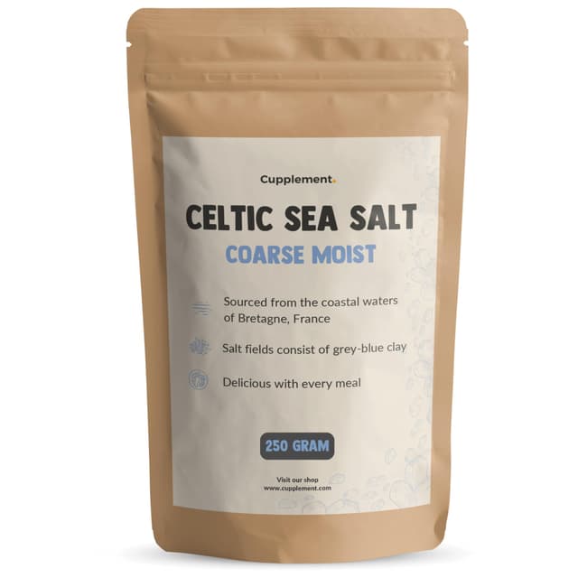 Angebot: Cupplement Keltisches Meersalz 250 GR Grobes Salz - Celtic Sea Salt