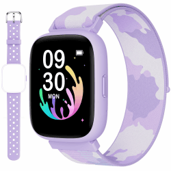 😍 BIGGERFIVE Smartwatch Kinder - Aktivitäts-Tracker für Mädchen Teens 😍