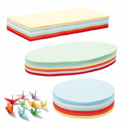🔥 756 Stück Moderationskarten Set - Oval, Rund & Rechteckig 🌈 Lehrerbedarf für Büro & Schule
