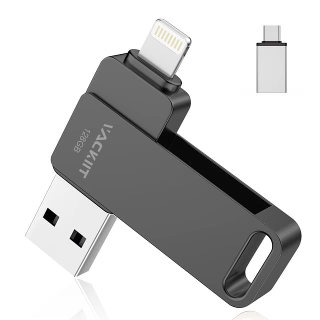 Vackiit 128GB USB Stick für iPhone - Apple Zertifiziert