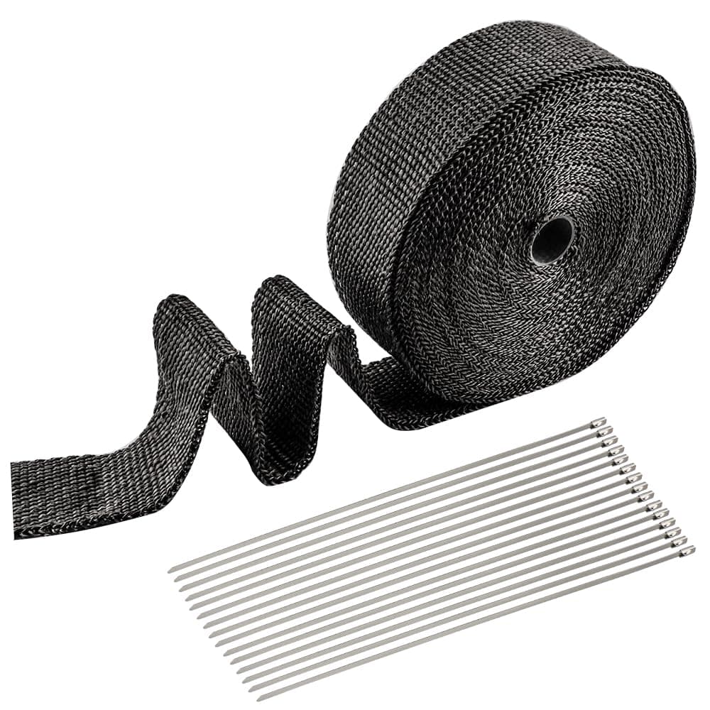 Hitzeschutzband Auspuff 15m x 5cm 🚗🔥