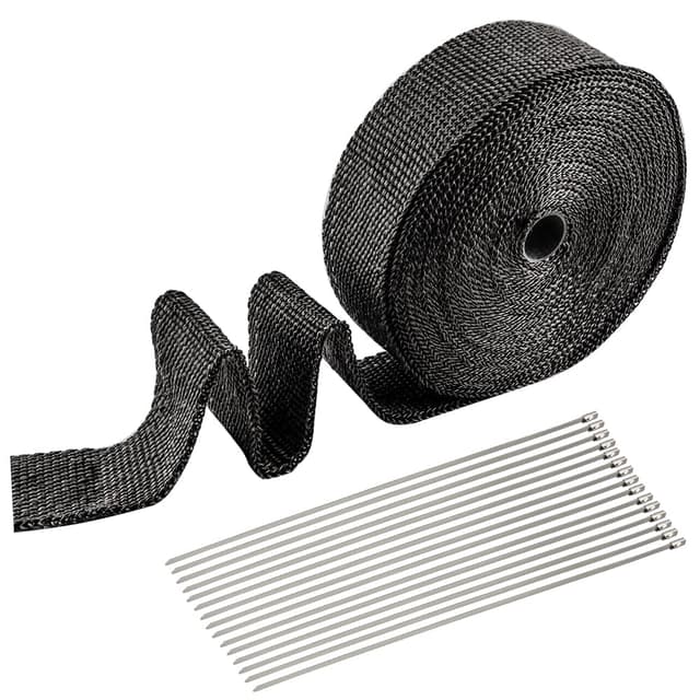 Hitzeschutzband Auspuff 15m x 5cm 🚗🔥