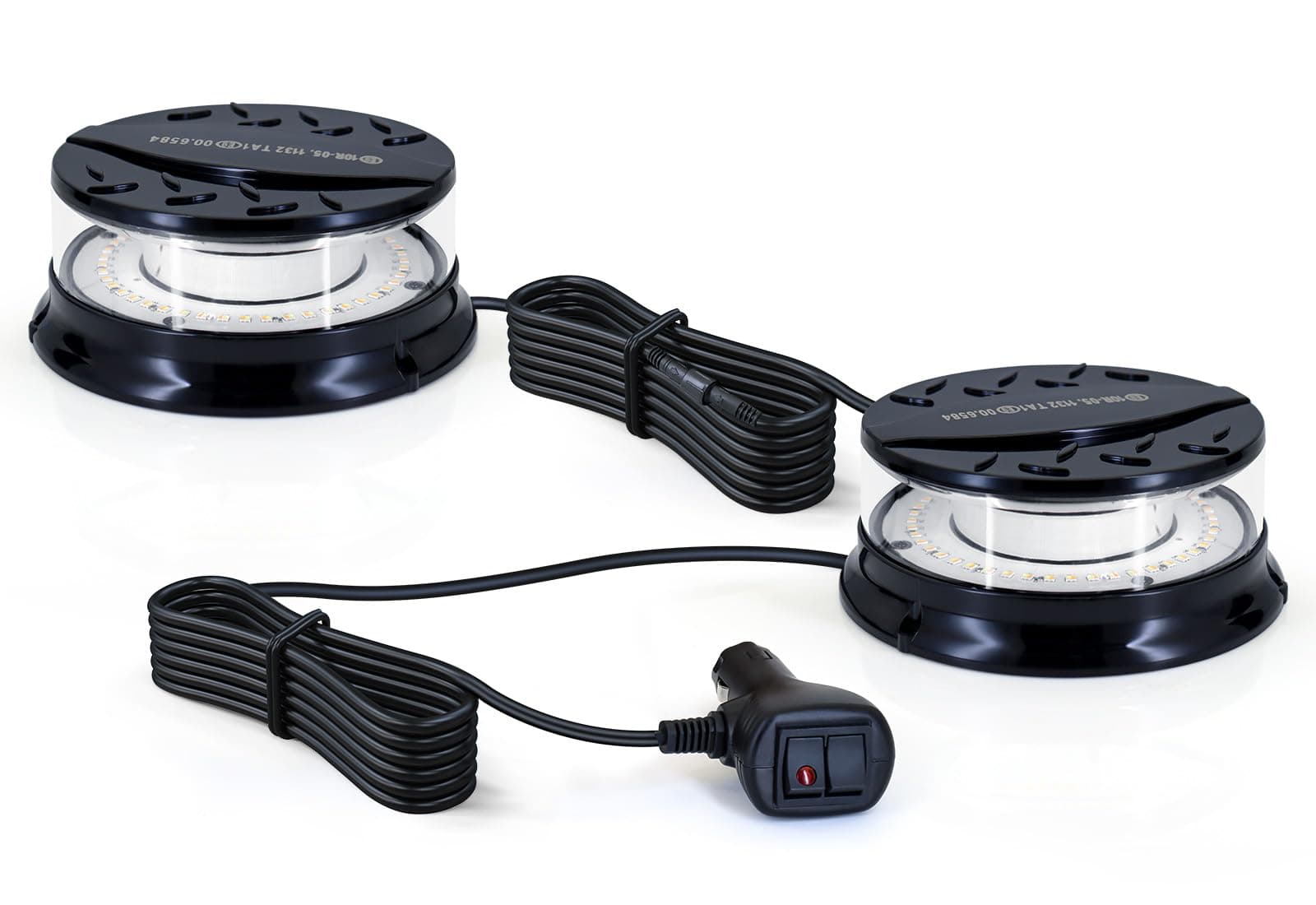 Dinfu Rundumleuchte LED 12V Gelb 🚨🚛💡