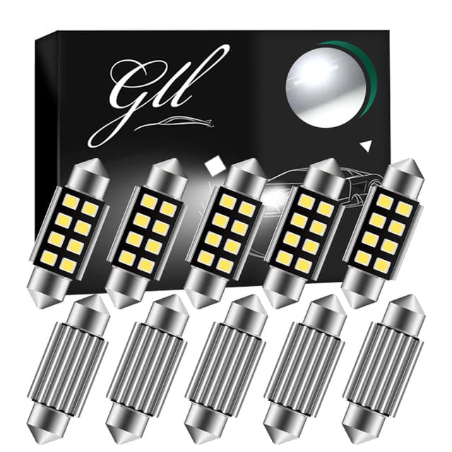 🌟 Angebot: GLL 10 Stück 36MM Soffitte Glühbirnen 12V Weiße Innenraumleuchten 🌟