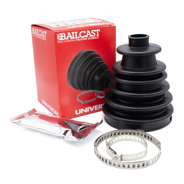 🚗🔧 Bailcast CVS18 Universal Split Constant Velocity Gelenkmanschetten-Ersatzset, Schwarz - Sonderangebot!