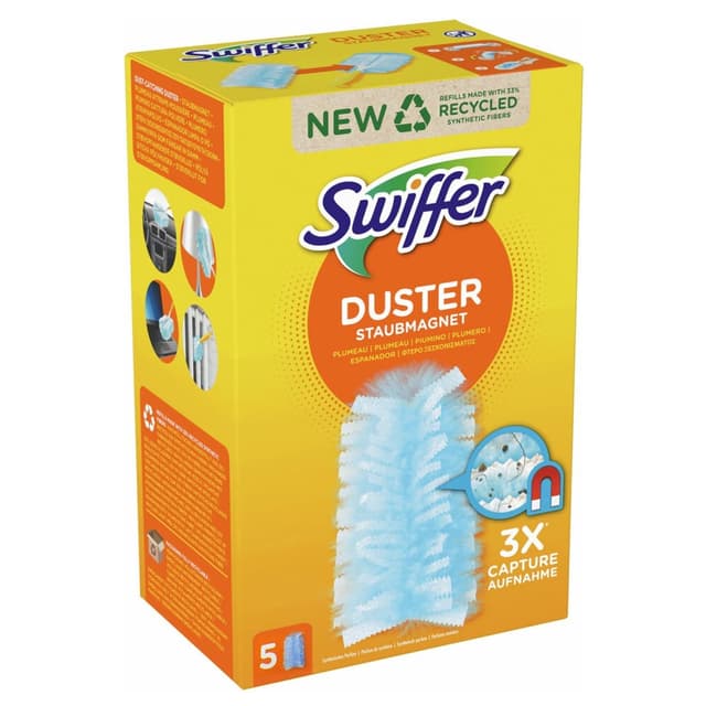 🌟 Swiffer Staubmagnet Tücher Nachfüllpackung, 5 Stück 🌟