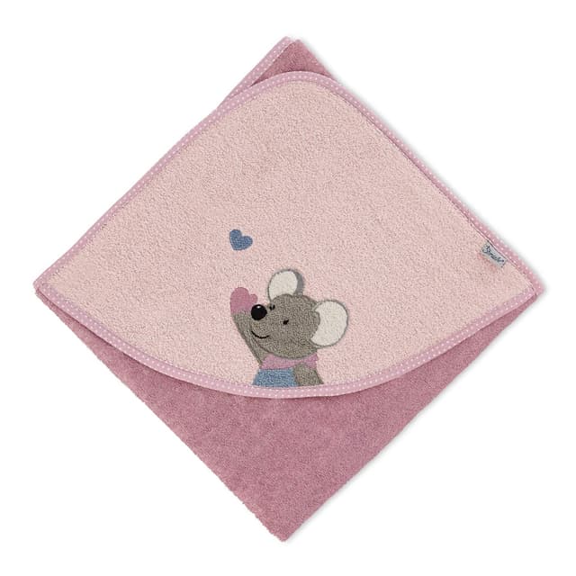 Schnapp dir das süße Sterntaler Kapuzenbadetuch Maus Mabel! 🐭💦