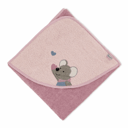 Schnapp dir das süße Sterntaler Kapuzenbadetuch Maus Mabel! 🐭💦
