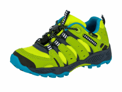 🌟 Super Deal: Lico Unisex Kinder Fremont Trekkingsschuhe 27 EU Lemon Marine Petrol
