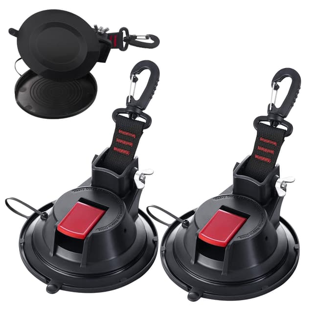 🌟 Super Angebot! YESLUSY 2 Stück Saugnapf Haken 🌟
