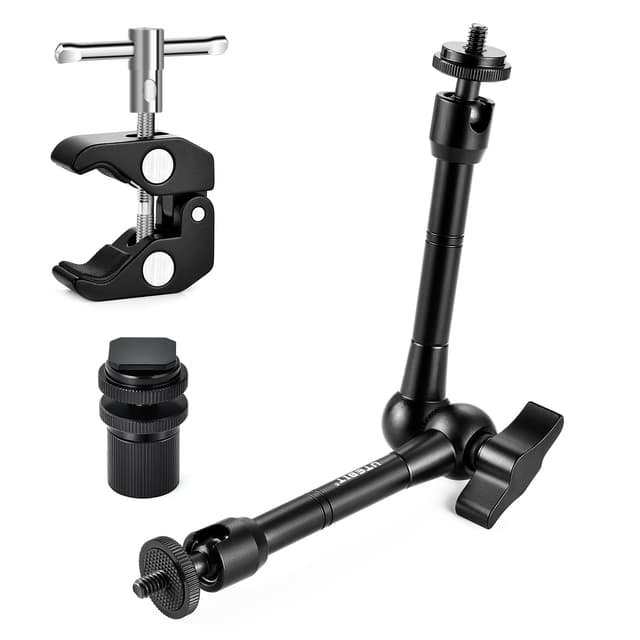 🌟 UTEBIT 11 Zoll Magic Arm mit großer Super Clamp Crab Zangen Clip 🦞