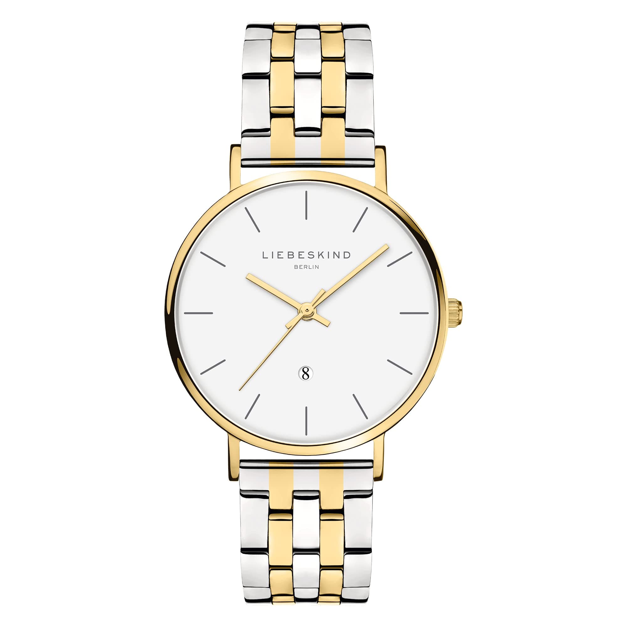 Liebeskind Berlin Damen Armbanduhr 34mm ⌚ Silber-gold