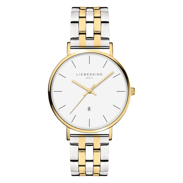 Liebeskind Berlin Damen Armbanduhr 34mm ⌚ Silber-gold