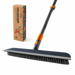 CLEANHOME 2-in-1 Bodenbürste mit Teleskopstiel 🧹🚿