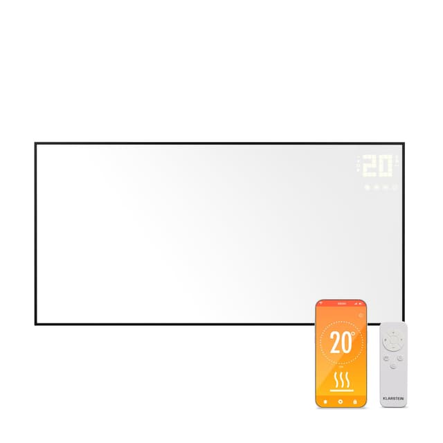 Klarstein Infrarotheizung mit Thermostat, Smart Home Bild-Infrarotheizung 🌡️