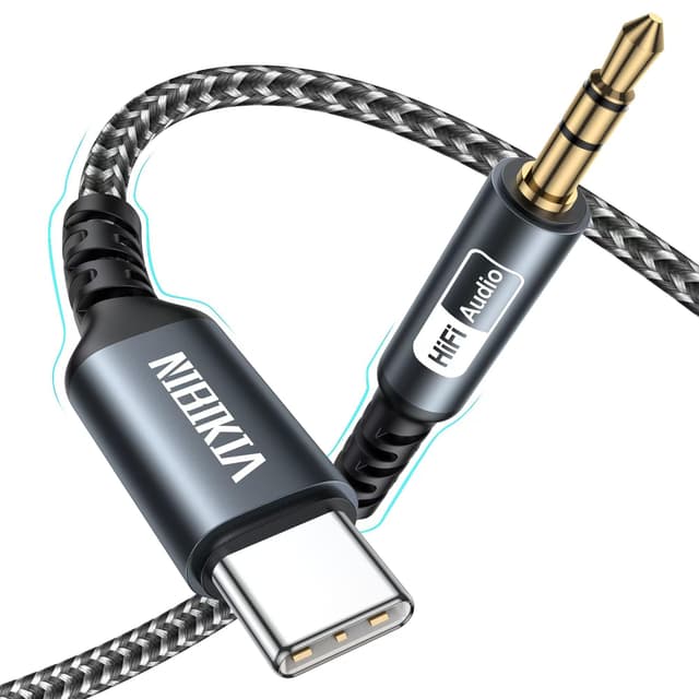 🔊 USB C auf 3.5mm Klinke Kabel 1M 🎧