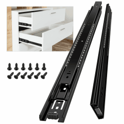 🌟 Super Deal! AOLISHENG Schubladenschienen Vollauszug 600mm Kugelauszug Küchenschrank Schubladenführungen 🌟