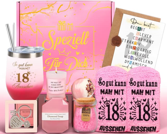🎁 Geschenkset zum 18. Geburtstag für Mädchen - Exklusives Rituals Geschenkset 🌿